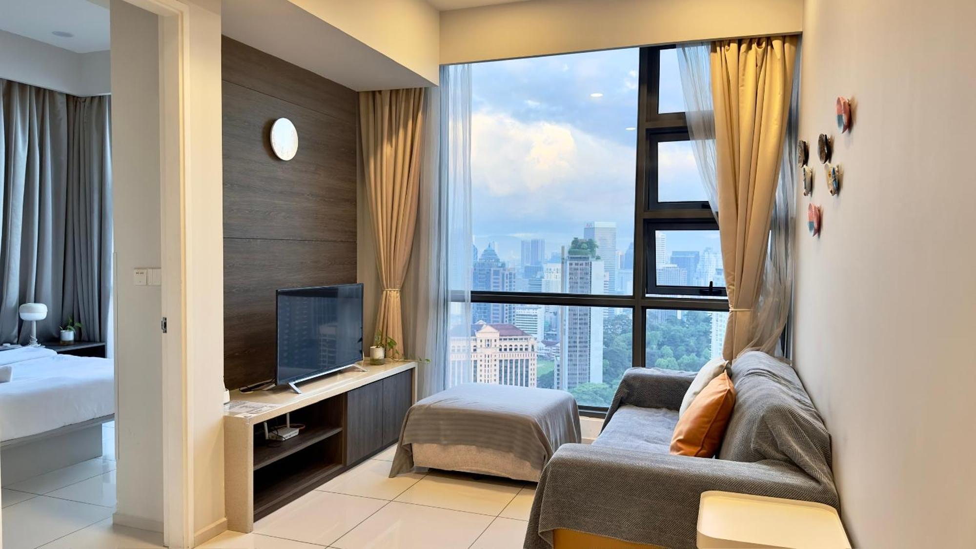 Apartment Panoramic Kl View @robertson Bukit Bintang 40f Kuala Lumpur